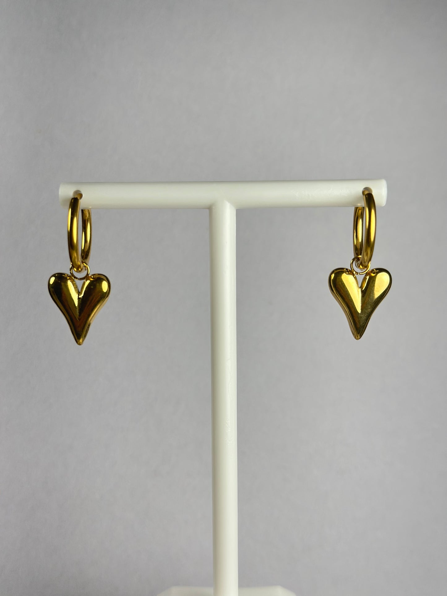 Heart Gold Earrings