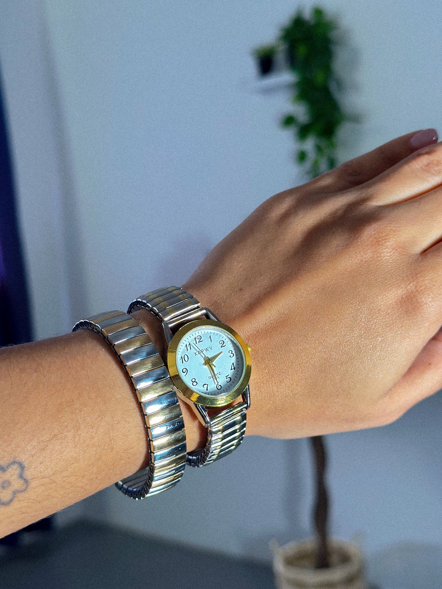 Vintage Bracelet Watch Dual