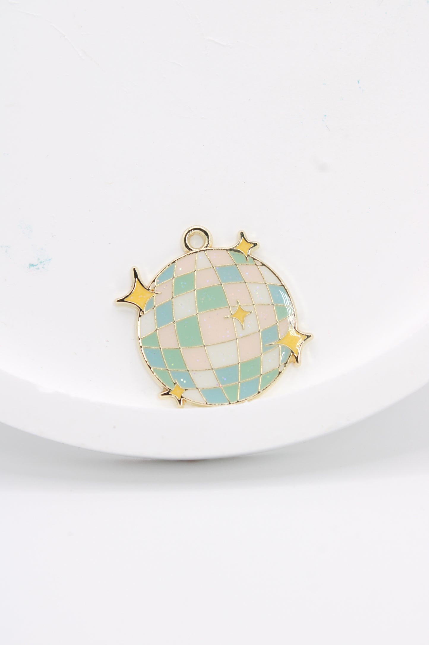 Disco ball charm