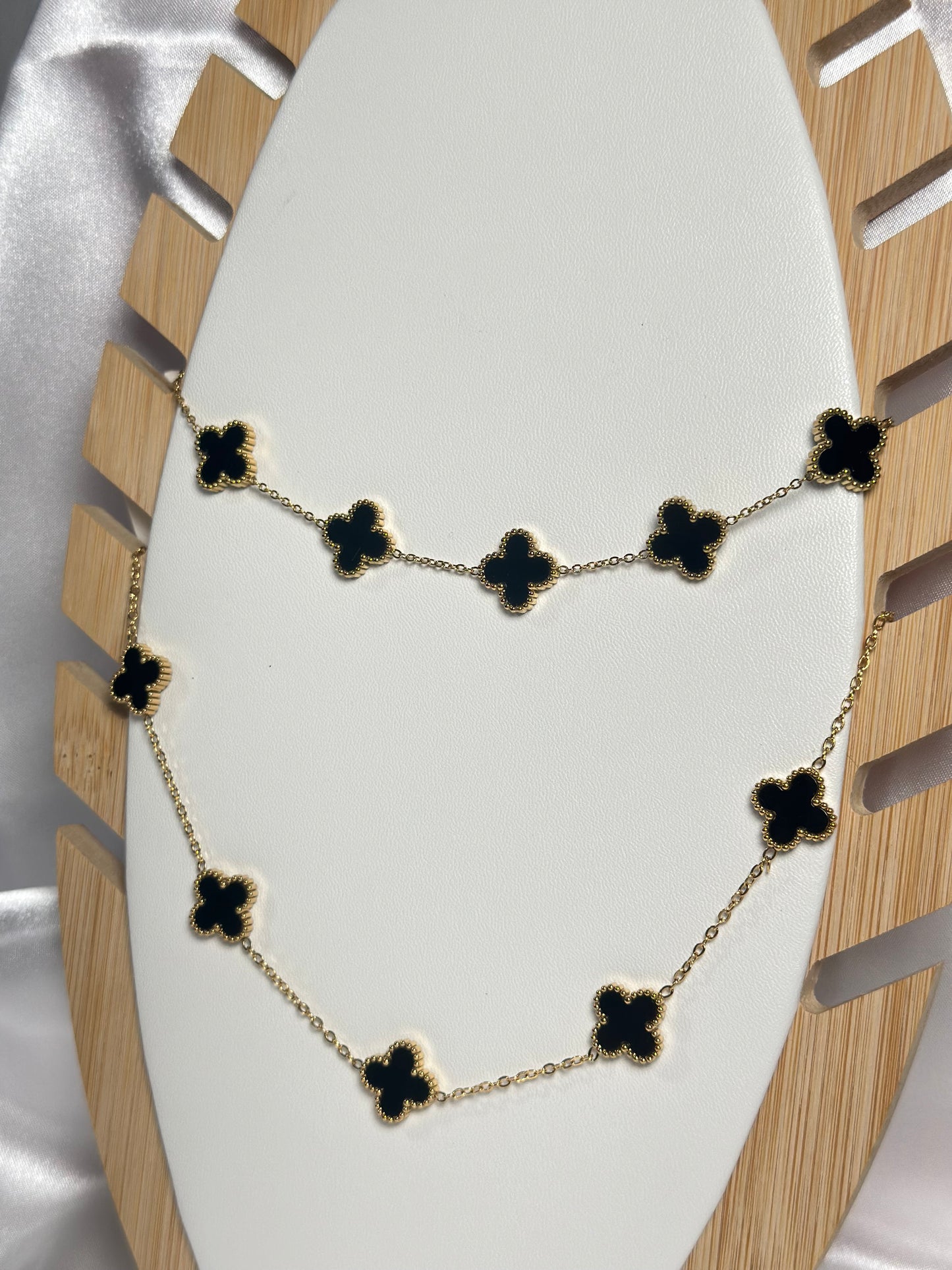 Black Clover Necklace