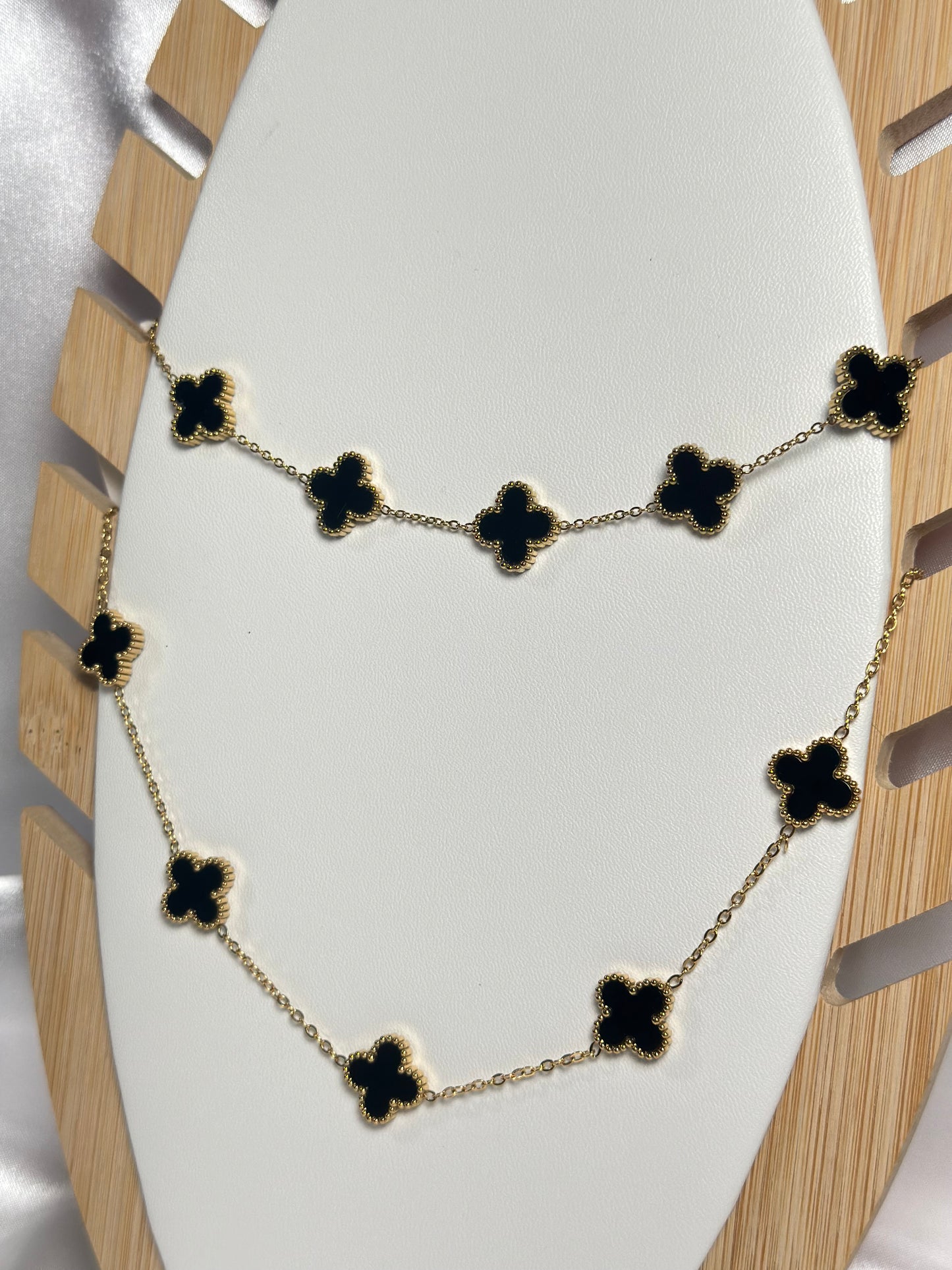 Black Clover Necklace