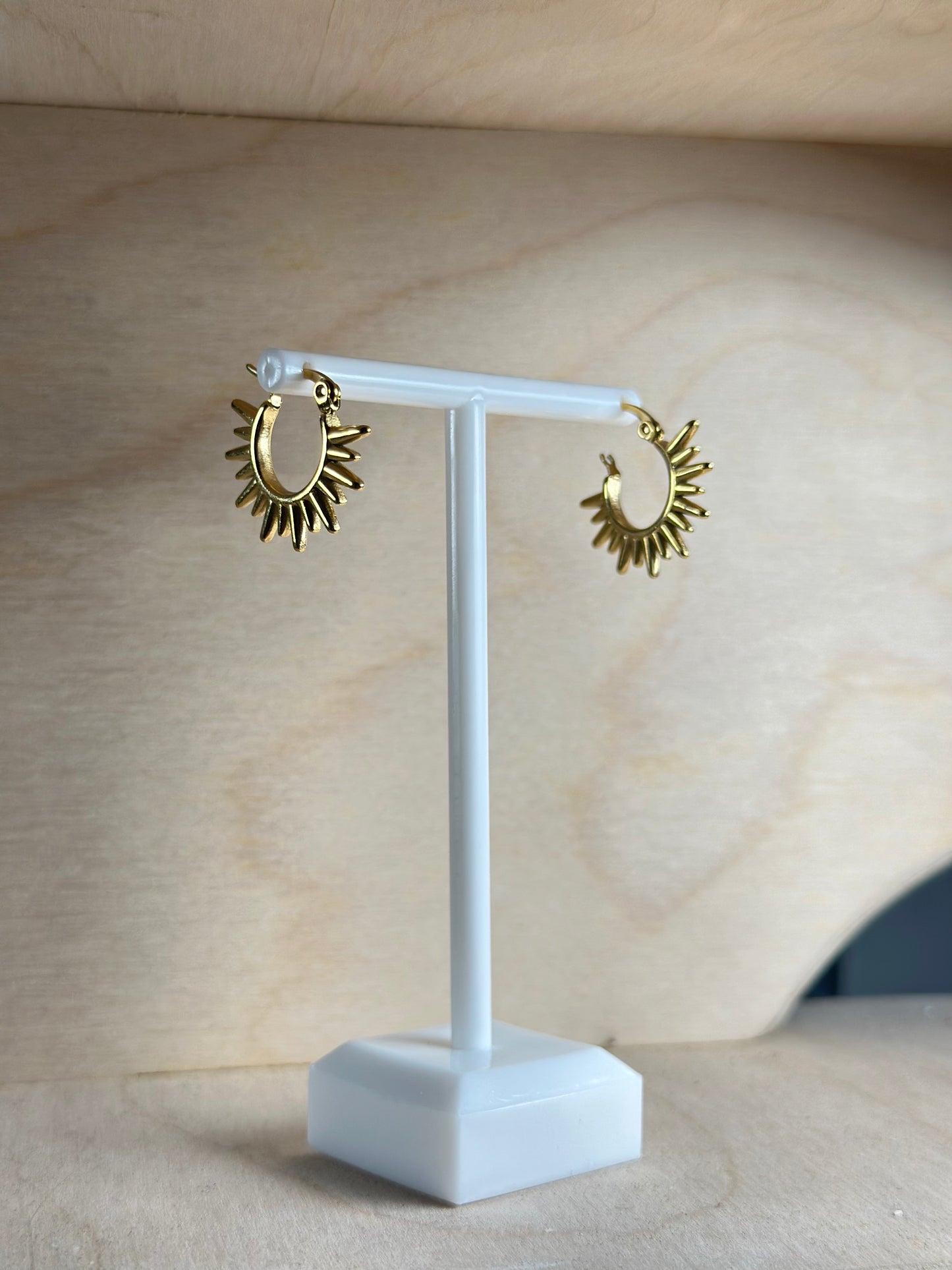Sun earrings