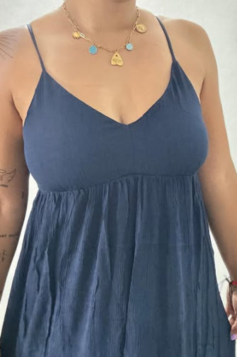 Navy Maxi Dress