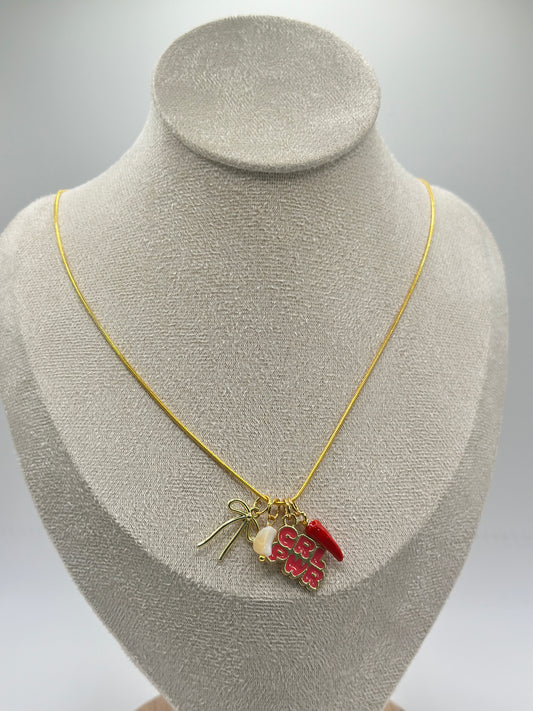Chili Bow Pwr Necklace