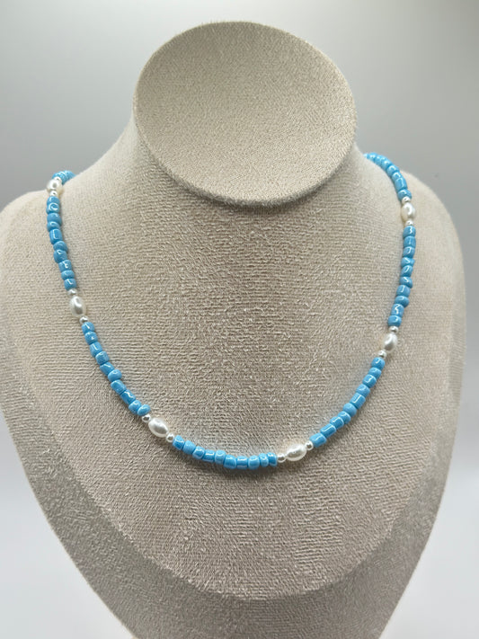Baby Blue Necklace