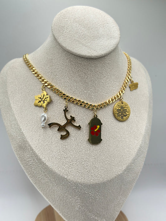 Puerto Rico Charm Necklace