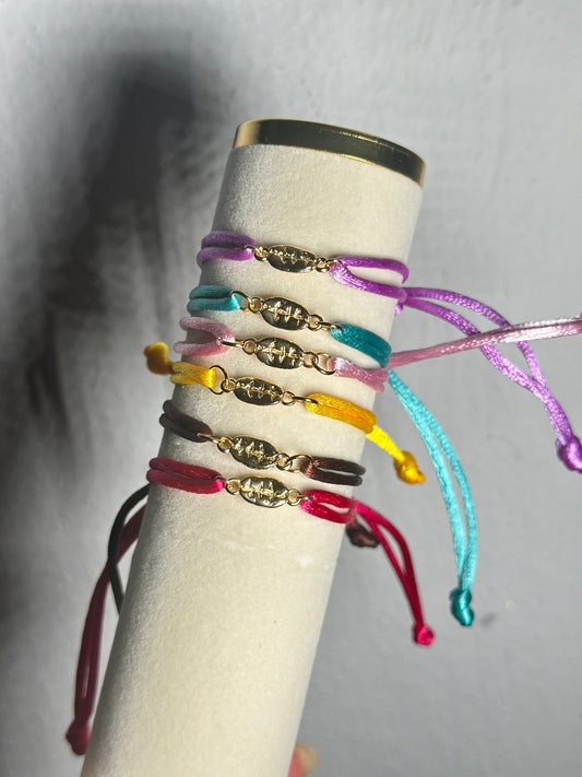 Coffe bean bracelet