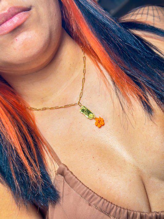 Mi isla PR map Necklace