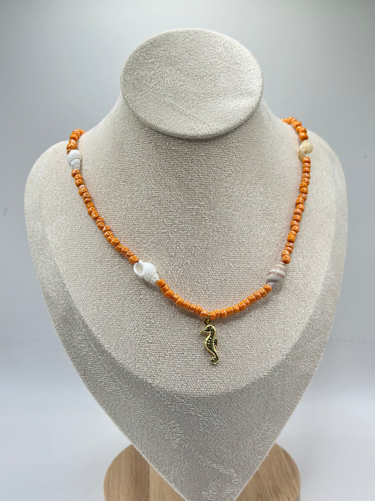 Orange Necklace
