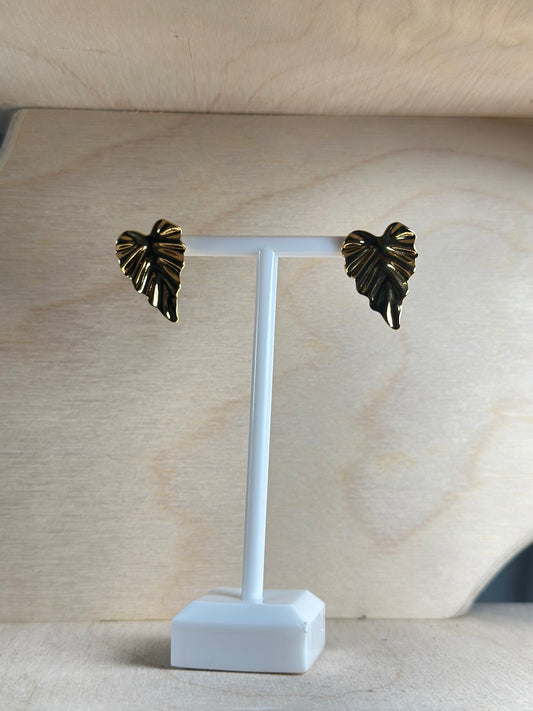 Monstera Earrings